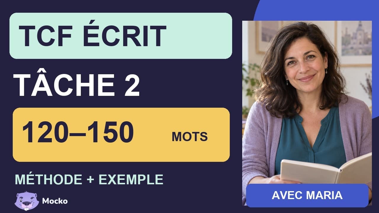TCF Canada Expression Écrite : Tâche 2 | Méthode + Exemple Corrigé