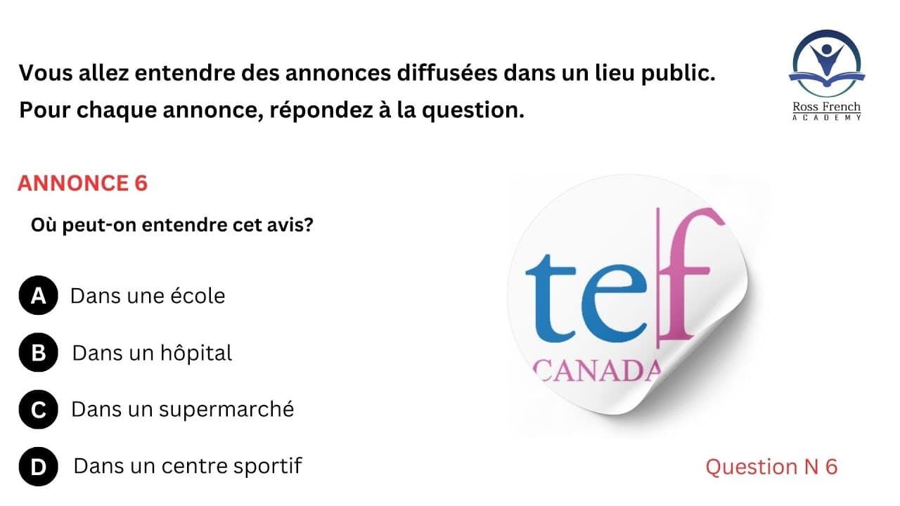 TEF Canada Exam - Listening Test | Compréhension orale | Practice Test | B2 to C1 l 2025