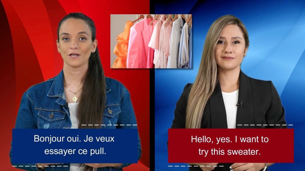 French 101: Key Phrases for Clothing Store