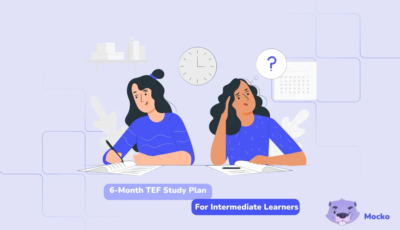 6-Month TEF Study Plan For Intermediate Learners