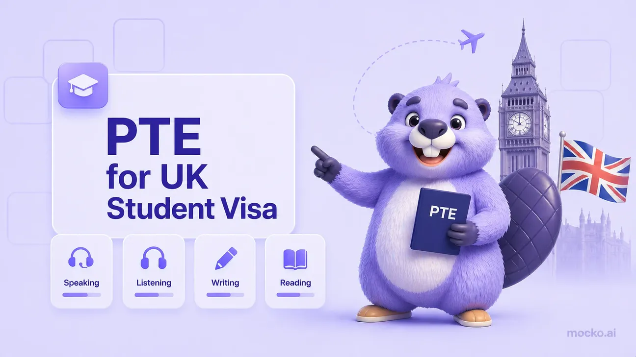 PTE for UK Student Visa: Score Requirements, & Prep Tips