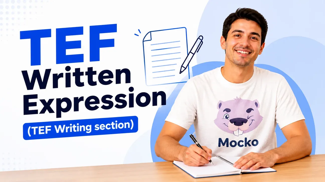 TEF Written Expression (Writing) - Practice & Test