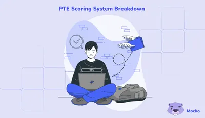 PTE AI scoring system 