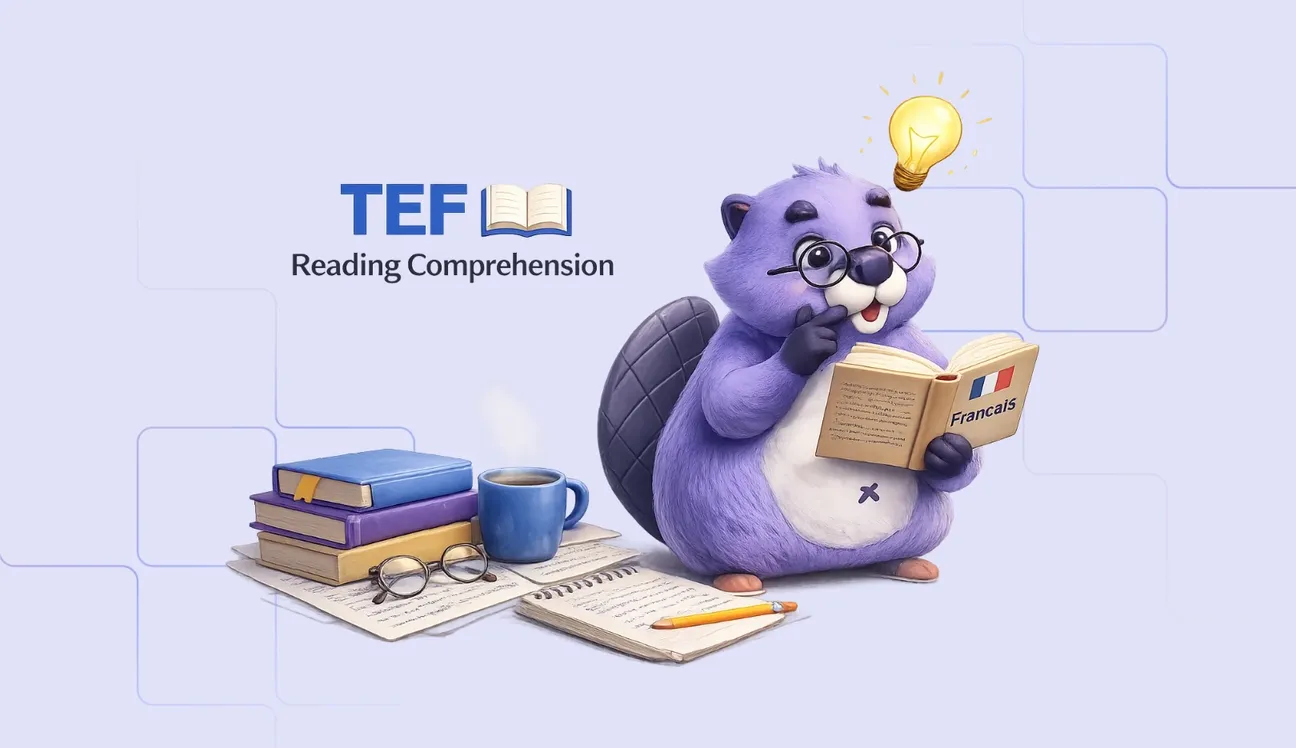 TEF Reading Comprehension - Practice & Test