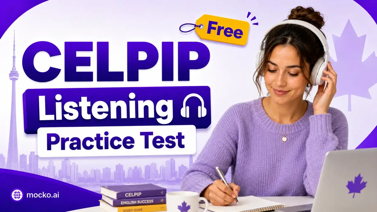 CELPIP Listening - Free Practice