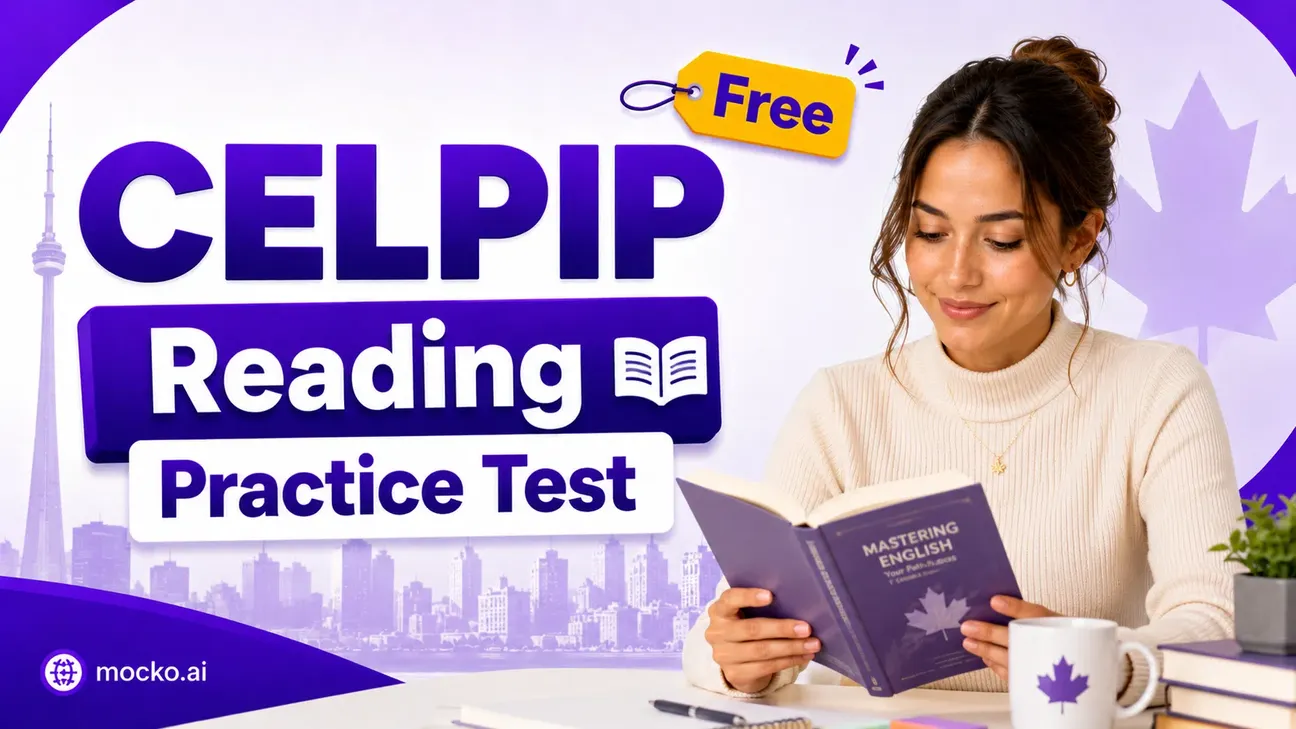 CELPIP Reading Test - Free Practice