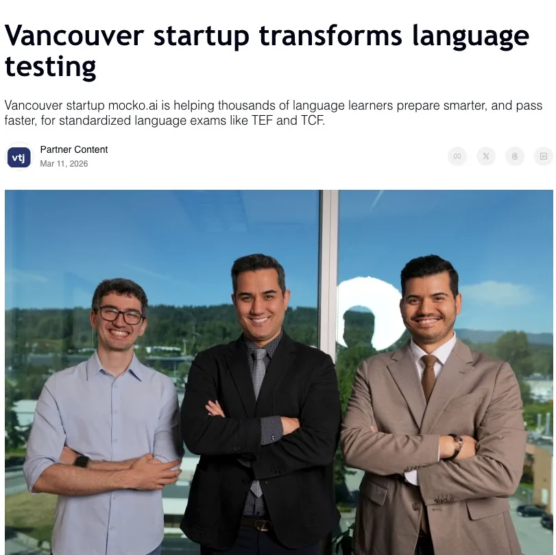 Why Vancouver Tech Journal is Calling Mocko.ai the Future of Language Testing