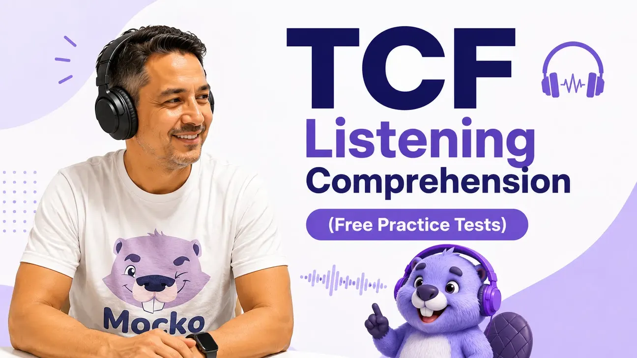 TCF Listening Comprehension - Free Practice Tests