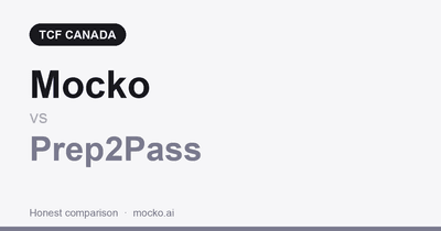 Mocko vs Prep2Pass comparison for TCF