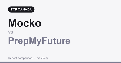 Mocko vs PrepMyFuture comparison for TCF