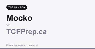 Mocko vs TCFPrep.ca comparison for TCF